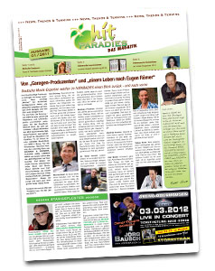 hitPARADIES - Das Magazin. Ausgabe: 01/2011