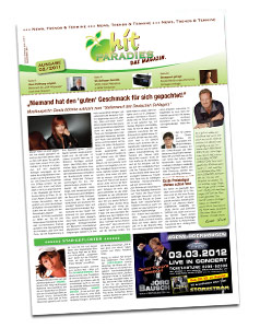 hitPARADIES - Das Magazin. Ausgabe: 02/2011
